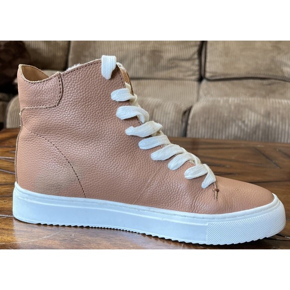 Women’s Sam Edelman High Top Pence Fur Toe Sz7 - Picture 2 of 7